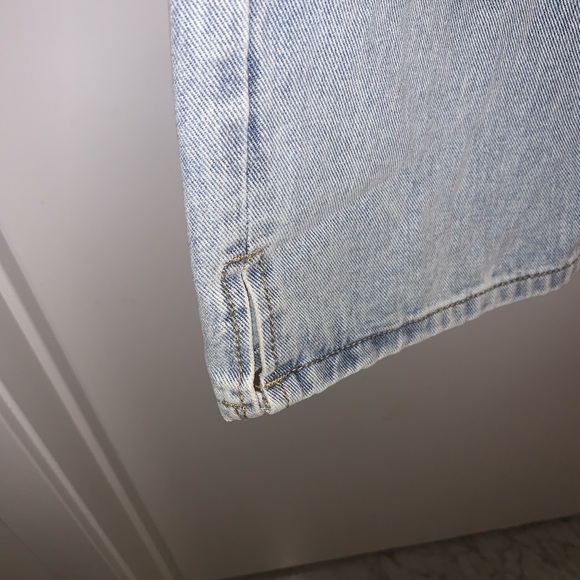 Slit Design Straight-leg jeans - Picture 4 of 5